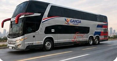 Bus coche cama de dos pisos de García Viajes