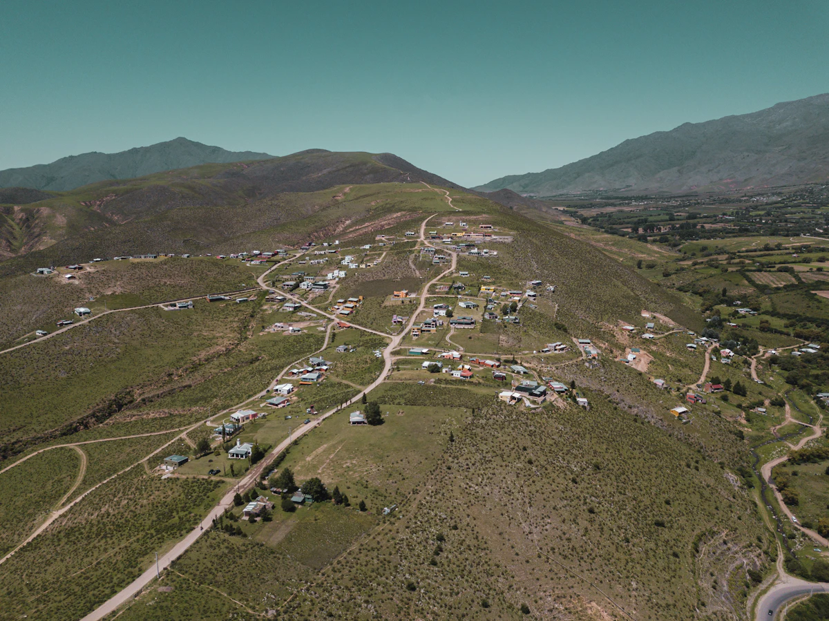 Montañas y valle del noroeste argentino