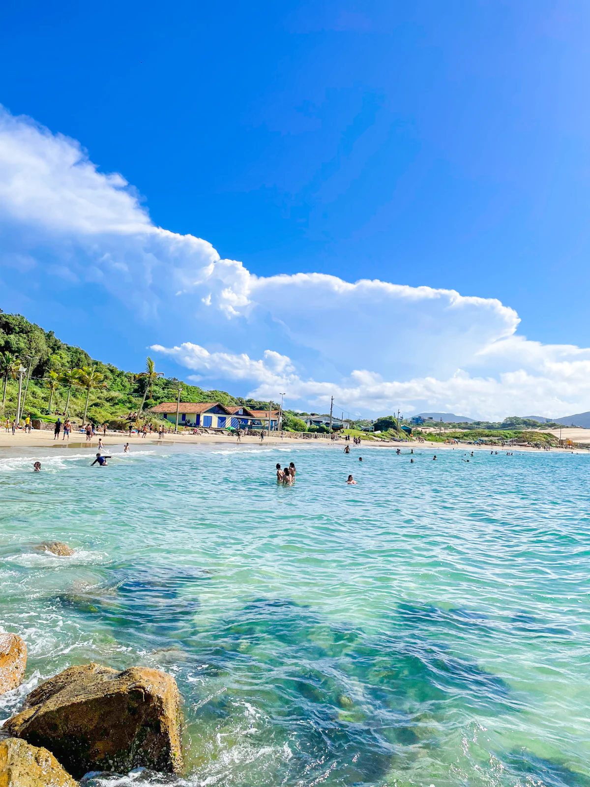 Playa de Jurerê, en Florianópolis
